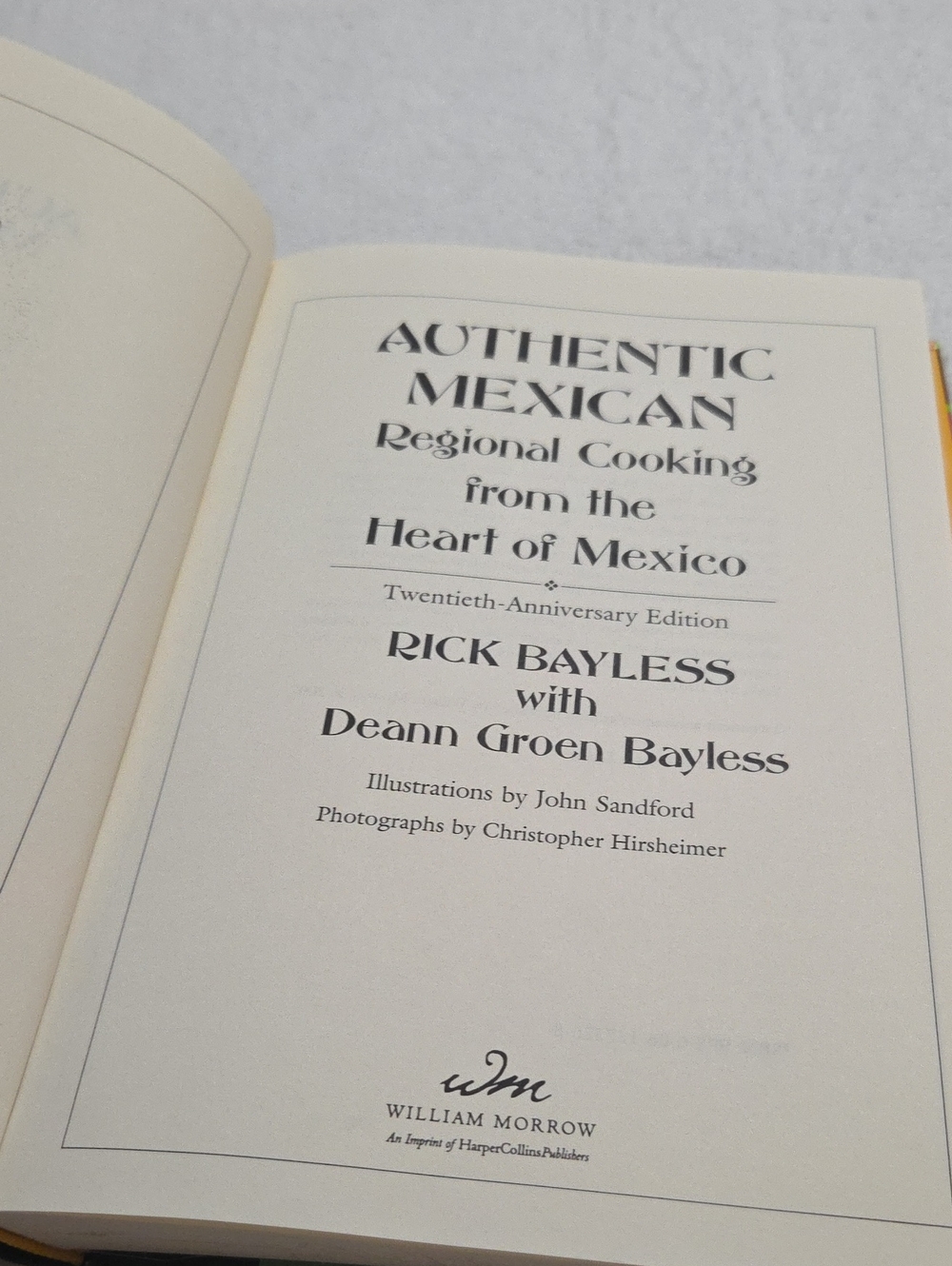 AUTHENTIC MEXICAN COOKBOOK BY RICK BAYLESS - Picture 3 of 4